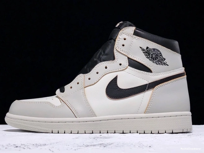 MaikeSneakers SB Air 1 x Nike Jordan Bone OG Light CD6578-006 High 0810